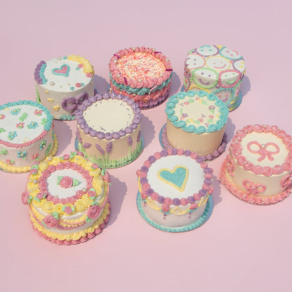 Activité de décoration libre de pâtisseries
