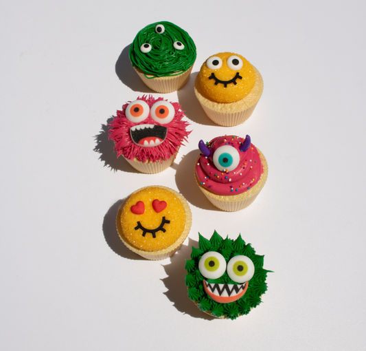 Cours de décoration de cupcakes monstres adulte/enfant 6 à 10 ans